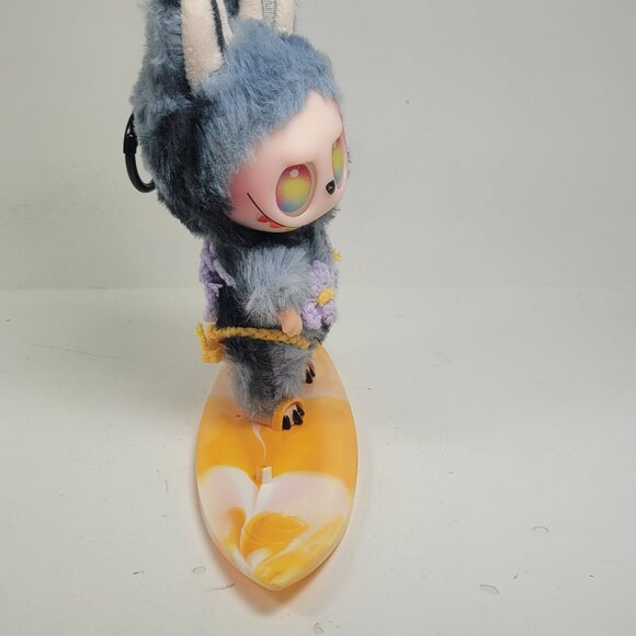 labubu lavender bikini orange bottom and surfboard, no doll - Picture 6 of 9